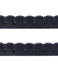Heavy Duty Steel Fishing Rod Storage Rack Wall Mount Holder For Three Four Or Six Rods With Foam Inserts And Mounting Hardware