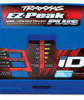 Killer Plug And Play Four Amp Fast Charger For Rc NiMh And LiPo Packs With Smart Auto Id Recognition and Precision Peak Detection, front view.