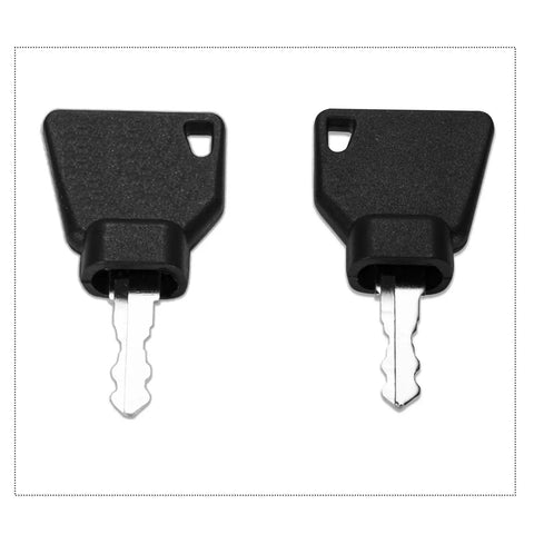 10 Pack Ignition Starter Keys For Heavy Equipment Pros Durable Keys Close-Up