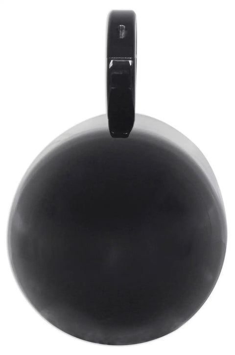 Ditch The Static And Shore Up Your Setup With These Top Shelf Wakeboard Tower Speaker Pods Black Finish Built From Marine Grade Aluminum Pair For Crisp Boat Sound, black aluminum pod with clamp.
