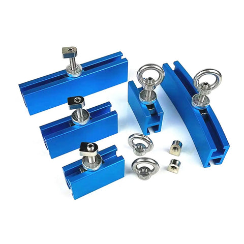 Beefy Heavy Duty Auto Dent Repair Kit With Mixed Size Pullers for paint safe dent removal, blue metal pullers, and accessories shown
