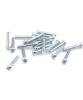 Metal screws for Beech Wood Drawer Pulls Unfinished Cabinet Handles 145mm 128mm Center to Center Handle Installation