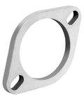 Beefy Heavy Duty Stainless Steel Two Bolt Exhaust Flange Connection Kit With Robust Gaskets And Knuckle Tight Lock Bolts round flange detail