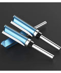 Premium Flush Trim RouterBit With 12.7mm Shank And Built-In Guide Bearing for wood trimming and template copying.