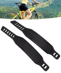 Adjustable Universal Pedal Straps With Durable Plastic Toe Clips For Exercise Bikes on a scenic background