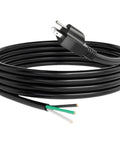 Heavy Duty 8 Foot 16 Gauge 3 Wire Power Tool Cord 3 Prong Replacement Cable For Drills Saws Vacuums Motors And Appliances SJT VW 1 Rated 105 C 13 Amp 1500 Watt Great For Home Projects
