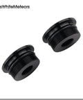 2 Piece Screw Trim Cylinder End Replacement 64E-43821-00-00 For Outboard 115-225HP Marine Grade Durable Direct Bolt On Fit Corrosion Resistant Reduces Wobble And Leaks, black pair