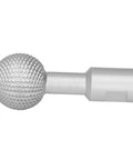 Rugged Spherical Wood Carving Burr Tungsten Carbide Teeth 10 Millimeter Hole Fits 100 Angle Grinder thick coat alloy steel tool.