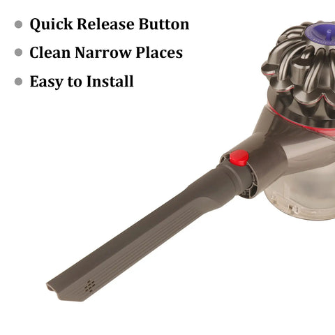 Quick Release Crevice Tool Nozzle Brush Accessory For Gen5 G5 V15 V12 V11 V10 V8 SV10 V7 SV11 Cordless Vacuum Cleaners