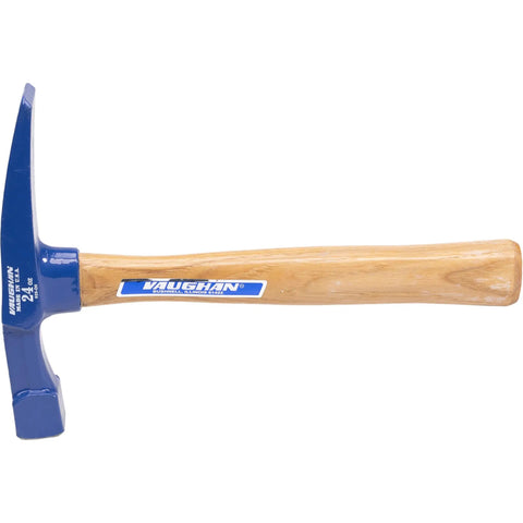 Heavy Duty 24 Oz Brick Hammer For Masonry Work Break Bricks And Concrete Drop Forged American Steel Made In USA