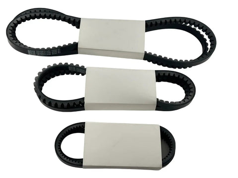 Go-To Three Piece Belt Kit For Thermo King Units Includes 78-1341 78-603 78-629 Compatible With SB190 SB200 SB210 SB230 SB310 SB-100