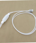 Blocking Filter Tube Siphon Front Screen For Oil Water And Liquid Transfer For Aquariums, Lawn Equipment, And Emergency Gas Extraction, Easy Siphon Pump With Anti Blockage Design For Safe, Mess Free Manual Transfer, white plastic tube
