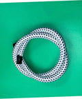 Coiled replacement steam hose for garment steamer, pro-grade, high temperature resistant tube for effortless ironing.