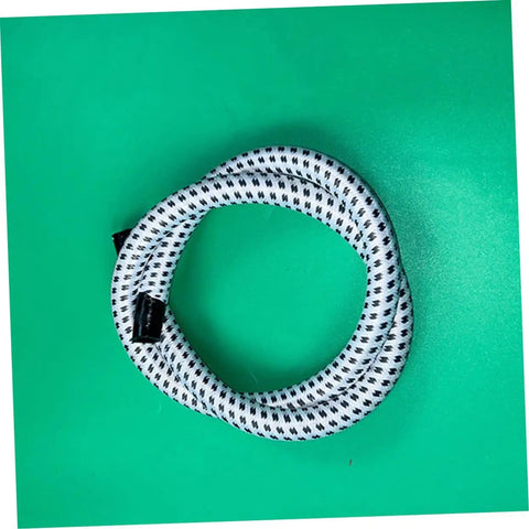 Coiled replacement steam hose for garment steamer, pro-grade, high temperature resistant tube for effortless ironing.