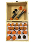 108 Piece Blind Hole Spotter Set For Locating Opposite Centers In Threaded Drilled Or Reamed Holes Fast Easy Center Finding Kit
