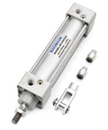 Pneumatic Air Cylinder SC 32x200 Bore One And Quarter Inch Stroke Eight Inches PT One Eighth Ports Double Acting Single Thread Piston