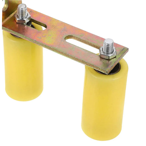 Sliding Gate Roller Guide With Nylon Wheel Quiet And Smooth Operation Easy Install Gate Track Support Assembly For Sliding Fences