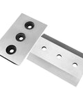 2 Pack Wood Chipper Knife Blades For BC1400 BC1500 Beefy Steel Construction Replacement Cutters With Double Edge And 30 Degree Bevel