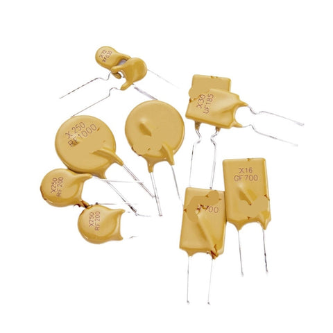 610 Piece Self Recovery PPTC Fuse Kit With 24 Values, 0.05A To 3.75A, assorted polyfuses for electronics protection