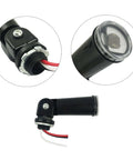 2 Pack AC 120V Outdoor Photocell Light Sensors Auto Dusk To Dawn On Off Switches With Swivel Mount Photoelectric Sensor