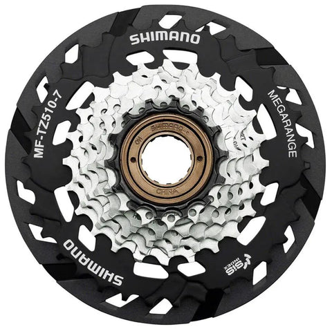 7-Speed Freewheel With 14-34T Range For Versatile Cycling, Durable Steel Construction, Crisp Shifts And Reliable Cadence Across Hills And Flats
