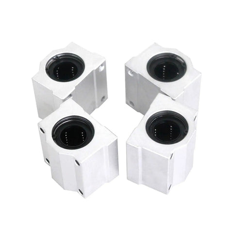Killer Four Piece Linear Motion Bearing Slides Designed To Run Smooth As Butter On Cnc Builds And 3D Printers With Heavy Duty Guide Rails That Hold Their Own Under Serious Load