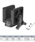 GS01 Arca Swiss Rifle Saddle Mount For Hunting Tripods With Quick Release Plate, Shooting Rest, Ball Head Adapter, 6061 Aluminum