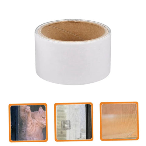 Self Adhesive Window Mesh Repair Tape For Quick Fixes And Easy Screen Mends Diy Friendly Durable Patch Tape For Home Use And Outdoor Screens Like Windows Doors Tents RVs Pool And Patio Screens 1 Roll