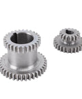 Ruggedly Built Lathe Duplicate Gear Set Boosts Your 0618 7x12 7x14 Mini Lathes with precision hardened steel gears.
