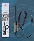 Dope Car Electrical Tester Wire Piercing Cord For Low Voltage Circuits 6V 12V 24V With Light Indicator Hook Probe And Pencil Style Test Light For Cars And Trucks. Packaged automotive circuit tester with coiled cord and hook probe