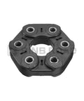Heavy Duty Drive Shaft Flex Joint Replacement For BMW 328i 428i 528i 530i X3 X5 X6 E46 F10, durable black rubber joint component.