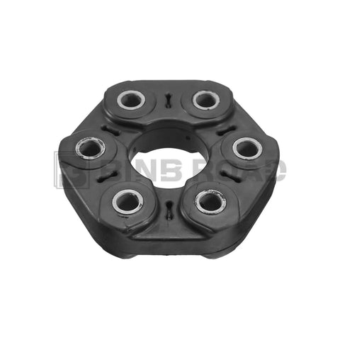 Heavy Duty Drive Shaft Flex Joint Replacement For BMW 328i 428i 528i 530i X3 X5 X6 E46 F10, durable black rubber joint component.