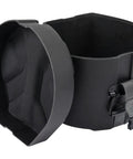 Complete 5 Piece Nested Instrument Case Bundle Featuring Hardcore Foam Cushioning And Dependable Stacking Build showing unassembled drum case