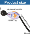 Side view of coolant tester accessory with clear bulb and black tube for testing automotive antifreeze.