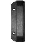 Top view of Universal Nylon Gate Handle Pull Black Heavy Duty Gate Hardware That Just Works On Wood Metal And Vinyl Gates 1 Pack