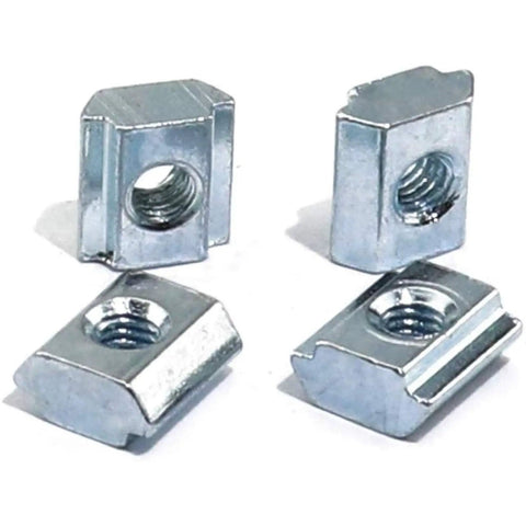Set Of 30 2020 Series Sliding T Nuts M6 Thread Hammer Head T Nut For Standard 6mm T Slot Aluminum Extrusion Profile