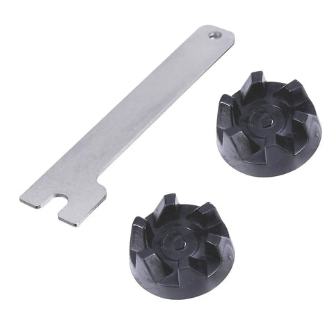 Blender Drive Coupling With Spanner Kit Fits KSB5WH KSB5 KSB3 Replacement Parts With Removal Tool Includes Two Couplers And Spanner Wrench No Extra Tools Needed For Compatible Home Countertop Blenders, two couplers and metal wrench