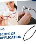 Replacement Eyeglass Arms Kit For Quick Repair Of Eyewear And Sunglasses Temple Arms Replacement Durable TR90 Material