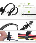 Awesome Auto Parts Bumper Retainer Clips Compatible With Lincoln Nautilus. Black nylon clips, 5-pack, with removal tool and storage box.