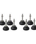 Heavy Duty Furniture Leveling Feet 8 Pack Adjustable Screw Legs With 60mm Base Plate M24x200mm on display.