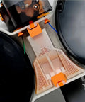 Close-up of Spool Housing Kit for Lite Mini Filament Dryer A1 and A1 Mini, showing detailed orange components and housing structure.