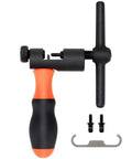 All In One Bicycle Chain Breaker Kit For MTB And Road Bikes Universal 1-12 Speed Chain Tool with breaker and parts visible