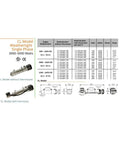 Diagram of Engine Heater Preheat Kit For Diesel And Gas Engines, Weather Tight Coolant Preheater With Thermostat models and specs.