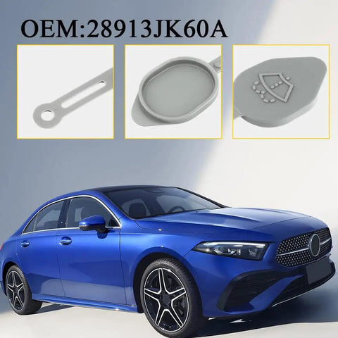 Windshield Washer Reservoir Cap Replacement 28913JK60A for Infiniti Q60 G37 and Nissan 350Z 370Z, OEM style.