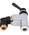 Air Toggle Switch Pneumatic Control Valve BA14500 Compatible With Peterbilt Truck And Industrial Applications Big Rig Air Toggle Switch Replacement With Easy Installation Guide, black lever, metal body