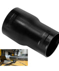 Dust Collection Hose Adapter Two And A Half Inch To One And Seven Eighth Inch Fitting For Woodworking Tools Fits Table Saw Bandsaw Spindle Sander Miter Saw And Shop Vacuum DIY Friendly Built With Heavy Duty Polymer For Leak Free Airflow