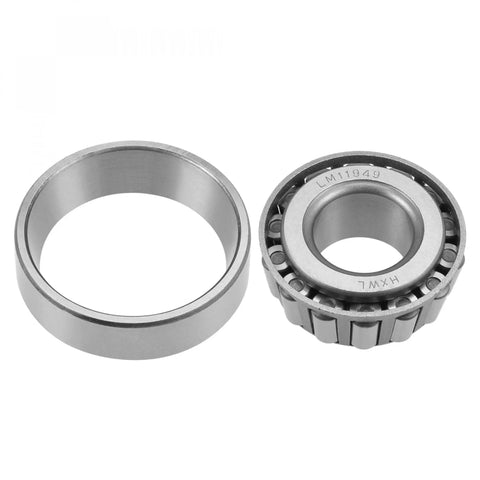Tapered Roller Bearing Cone And Cup Set 0.75 Inch Bore 1.781 Inch Outer Diameter 0.655 Inch Width Single Row Replacement