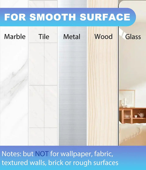 Suitable surfaces for 14 Pack Towel Hooks With Removable Strips Heavy Duty Adhesive Wall Mounts For Indoor And Outdoor Use No Damage