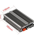 Heavy Duty 72V To 48V DC To DC Step Down Converter Featuring 55 90V Input Range And Up To 60A Pushing Power shown from side with size dimensions.