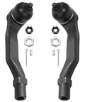 12 Piece Front Suspension Kit for 1997 1998 1999 2000 2001 Honda CR V Ready to Roll With Front Outer and Inner Tie Rods, Front Lower Ball Joints, Sway Bar Links, and Rack and Pinion Tie Rod Boots. Front outer tie rod ends with hardware